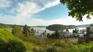 Friday Harbor Marina Time Lapse
