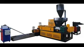 PS Plastic Recycling Machine EPS XPS Plastic Pelletizing Machine Plastic Granule making machine