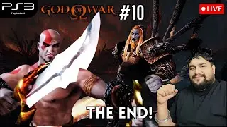 GOD OF WAR 1 EPISODE #10 FINAL FIGHT  || KRETOS VS ARES GREEK MYTHOLOGY || [LIVE PS3 GAMEPLAY]
