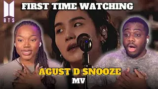 K-POP NEWBIES FIRST TIME WATCHING BTS (방탄소년단) AGUST D SNOOZE MV!