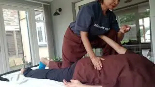 Ep 2.Learn Thai Yoga massage for beginner (Shoulder massage)