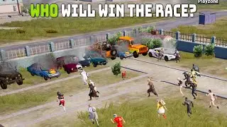 Insane Car Race 😮 Which Car Will Win? PUBG MOBILE
