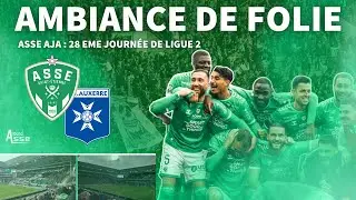 UNE AMBIANCE EXCEPTIONNELLE LORS D'ASSE AUXERRE !!! 💚🔥