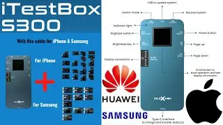 iTestBox S300 Review Test Samsung, Huawei, iPhone DLZXWIN #itestbox #itestboxs300 #DLZXWIN