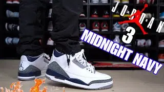 НАСКОЛЬКО ХОРОШИ КРОССОВКИ JORDAN 3 &laquo;MIDNIGHT NAVY&raquo;? ПОДРОБНЫЙ ОБЗОР И НА НОГАХ!