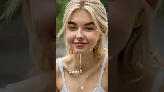 AI Made This Gorgeous Smiling Girl 😍 | Beautiful AI Creation | 4K Edit #shorts #animeart #edit #fyp