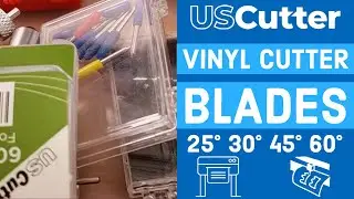 HOW TO PICK THE RIGHT BLADE FOR YOUR VINYL CUTTER - MAKE SIGNS, T-SHIRTS, BANNERS, & MORE