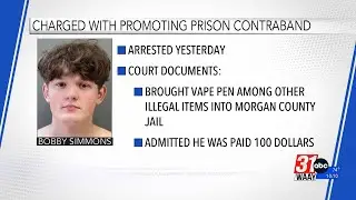 Morgan County Jail corrections officer arrested