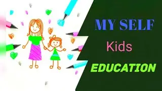 My Self Introduction Worksheet For Kids/            Gk worksheet for kids//my self for class prep