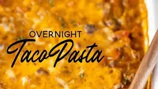Tasty Tasty Overnight Taco Pasta || #shorts #youtubeshorts #keto #food #ketodiet