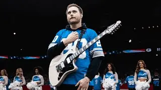 Ryan Mendez Performs the National Anthem at Ford Field - Lions vs. Packers 12.05.24