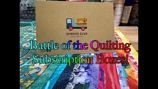 Battle of the Quilting Subscription Boxes - SEWERS CLUB STASH BUILDER BOX - September 2024