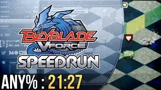 BeyBlade VForce: Ultimate Blader Jam any% Speedrun in 21:27