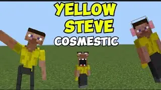 Cosmetics || 4D work in hive yellow steve 50 skin pack 2024 (1.20+)