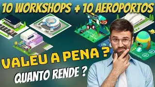 QUANTO EST&Aacute; RENDENDO 10 WORKSHOPS CRYPTOCARS(CCAR) E 10 AEROPORTOS CRYPTOPLANES(CPAN), VALEU A PENA?