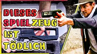 Die GEFÄHRLICHSTE SPIELZEUGPISTOLE Deutschlands - Selbstverteidigung - Tödlich - Airringer von GoGun