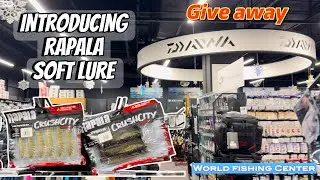 Introducing the RAPALA Lure 🎣 Best Softlure | Give Away Alert ‼️ World Fishing Center 🇸🇬