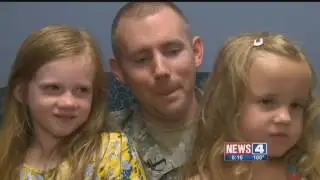 Surprise Squad: Special surprise for husband, father returning from Middle East