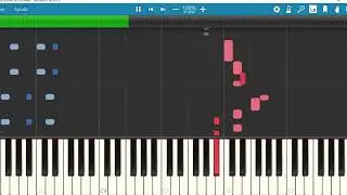 🎹 Prefiero estar lejos - Los Ronish | Tutorial en Teclado (Syntesia)