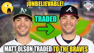 &iexcl;UNBELIEVABLE!  MATT OLSON TRADED to the ATLANTA BRAVES | MLB