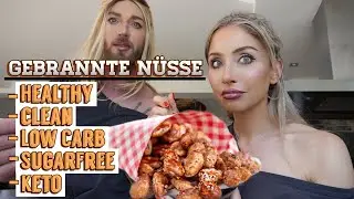 ZUCKERFREIE GEBRANNTE NÜSSE wie vom Jahrmarkt | Healthy Skinny Clean Low Carb Zuckerfrei Ketogen