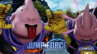 JUMP FORCE | ALL MAJIN BUU  SKILL | AWAKENING | TRANSFORMATION | MAP TRANSITION ANIMATION | 4K 60FPS