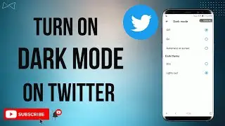 How to Enable Dark Mode on Twitter - Twitter