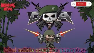 mini militia custom play Independence day special live 🇮🇳