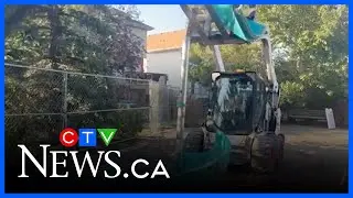 Calgary community upset over demolition of playground
