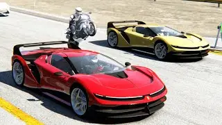 BMW S1000RR vs Ferrari F42 Concept vs Ferrari SF90 Speciale R at Old SPA