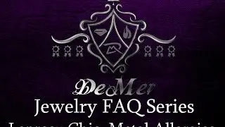 Leprosy Chic: all about precious metal allergies! Allergic to gold silver jewelry metal faq how to.