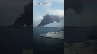 Indian Coast Guard Battles Fire on Singapore-Flagged Container Ship | Subscribe to Firstpost | N18G