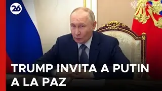 🇺🇸 TRUMP QUIERE QUE PUTIN FORME PARTE DE SU JUNTA DE LA PAZ