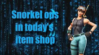 Huge item shop with Snorkel Ops