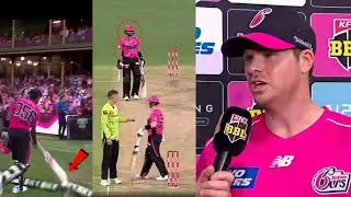Steve Smith Statement on Babar Azam Angy and Not taking Single on Last Ball during BBL 2026 Match