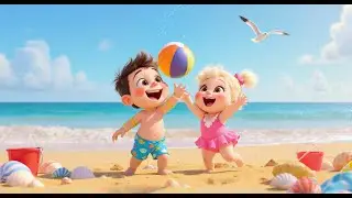 🌊 Wellen rufen laut! | Fr&ouml;hliches Strandlied f&uuml;r Kinder