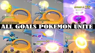ALL GOAL ANIMATIONS | POKEMON UNITE