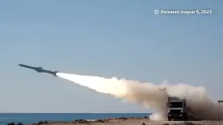 Iran arms navy with missiles as US offers guards for Gulf ships