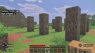 Minecraft Ep. 1- surviving a  new world ! 