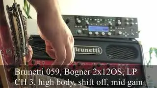Brunetti 059 vs Kemper, Bogner 2x12 OS