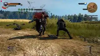 Witcher 3 Geralt, Ves, Vernon Roche and 50 Temerians Against +100 Nilfgaardians