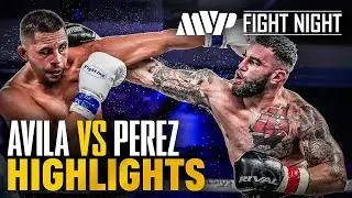 TACTICAL DOMINANCE - PEREZ v AVILA | MVP Fight Night 1 RECAP HIGHLIGHTS