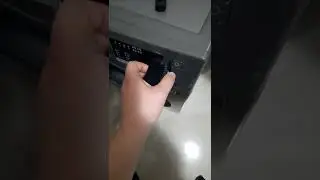 Testing the EMP Jammer on the washing machine