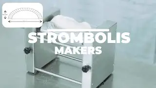 DEM-A15 Tabletop Dumpling Strombolis Maker Turnover Machine