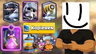 UNENDLICH ELIXIER Modus, aber ich muss das GEGNER DECK KOPIEREN nach jedem SPIEL! | Clash Royale