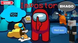 🔴Live Mai Hu Imposter 😈 Among us live stream now join #facecam  #amongus #amonguslive