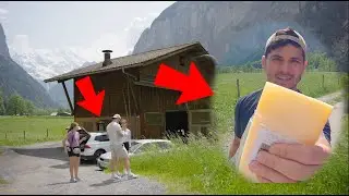 Americans find the BEST cheese in Switzerland from a vending machine!!