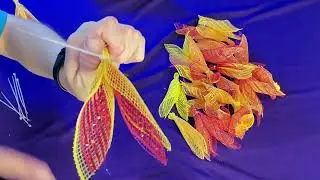 Dragon Wreath: Step 2 Creating the Flames