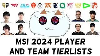 Poro Ranks Every Player and Team at MSI 2024