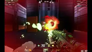 UT4/Unreal Tournament 4 * DM - Polar War: full game after lighting.....